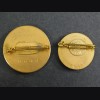 Gold Party Badges- Matching Set